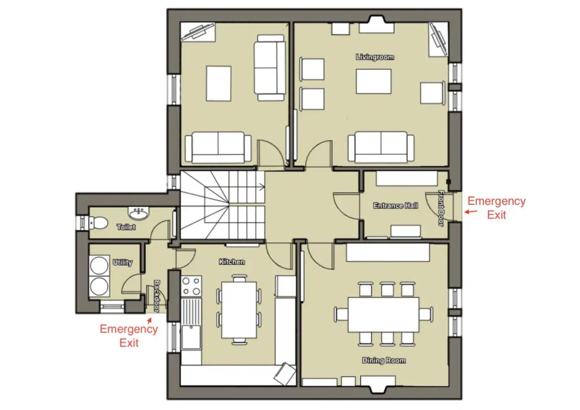 Convalmore House Дафтаун Экстерьер фото